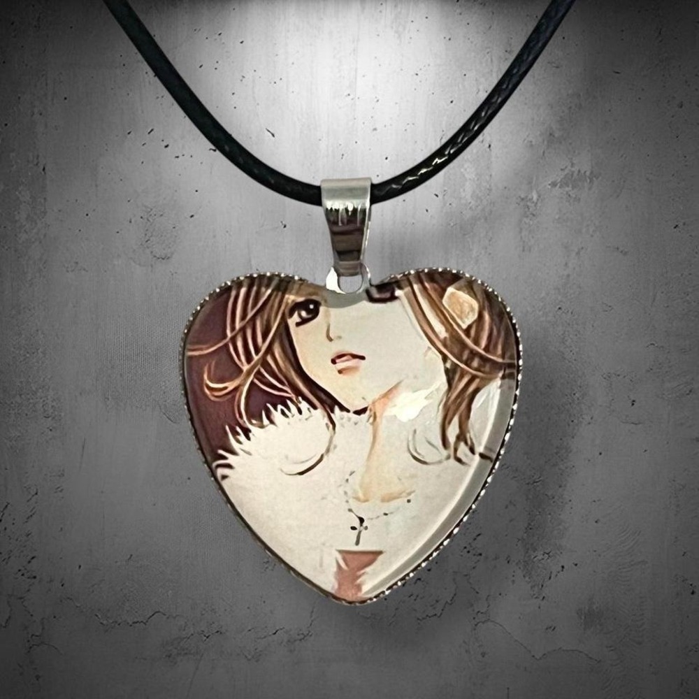 Nana Anime Heart Pendant Necklace
